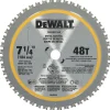 DeWalt 7-1/4" 48T Metal Cutting Saw Blade DWAM71448