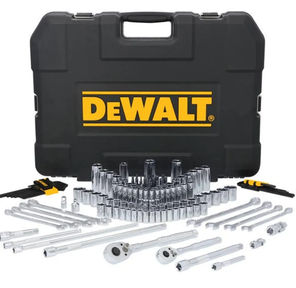 DeWalt TOUGHSERIES 140 Piece 1/4" and 3/8" Mechanics Tool Set DWMT45408