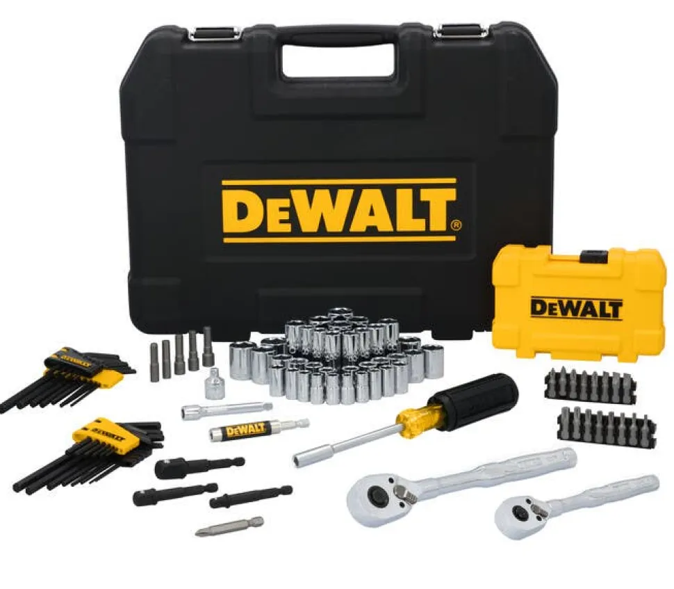 DeWalt TOUGHSERIES 96 Piece 1/4" and 3/8" Mechanics Tool Set DWMT45410