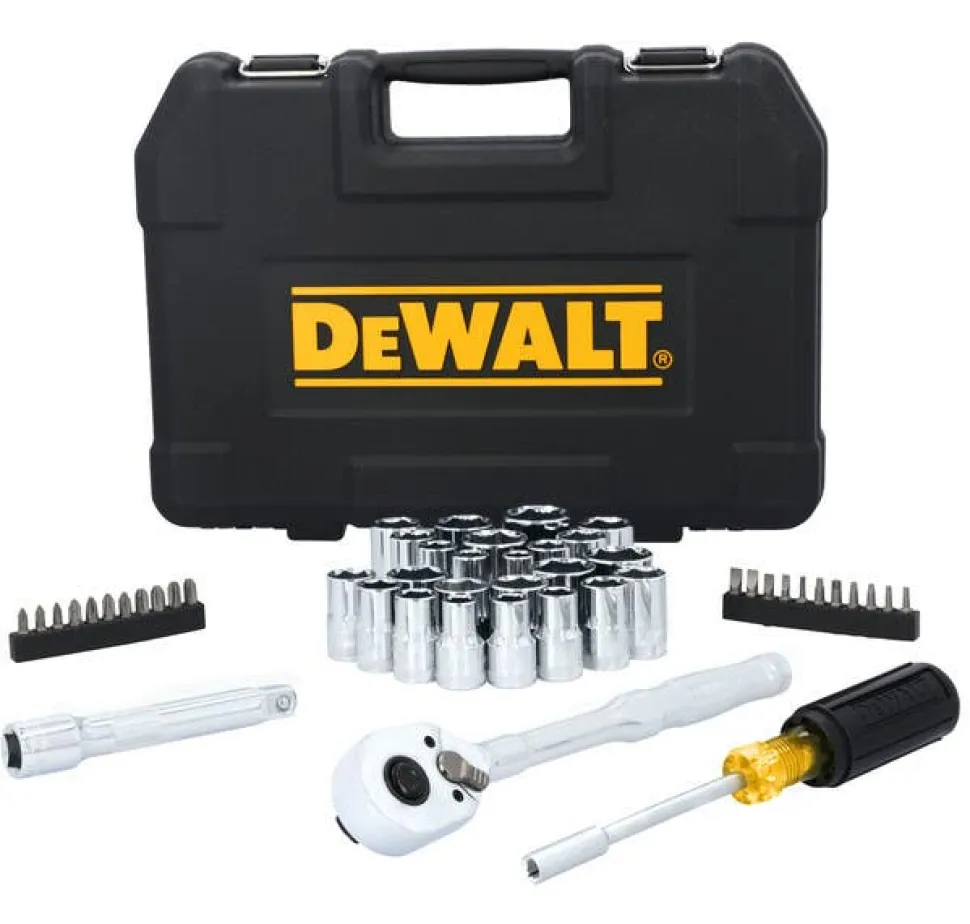 DeWalt TOUGHSERIES 49 Piece 1/2" Drive Mechanics Tool Set DWMT45405