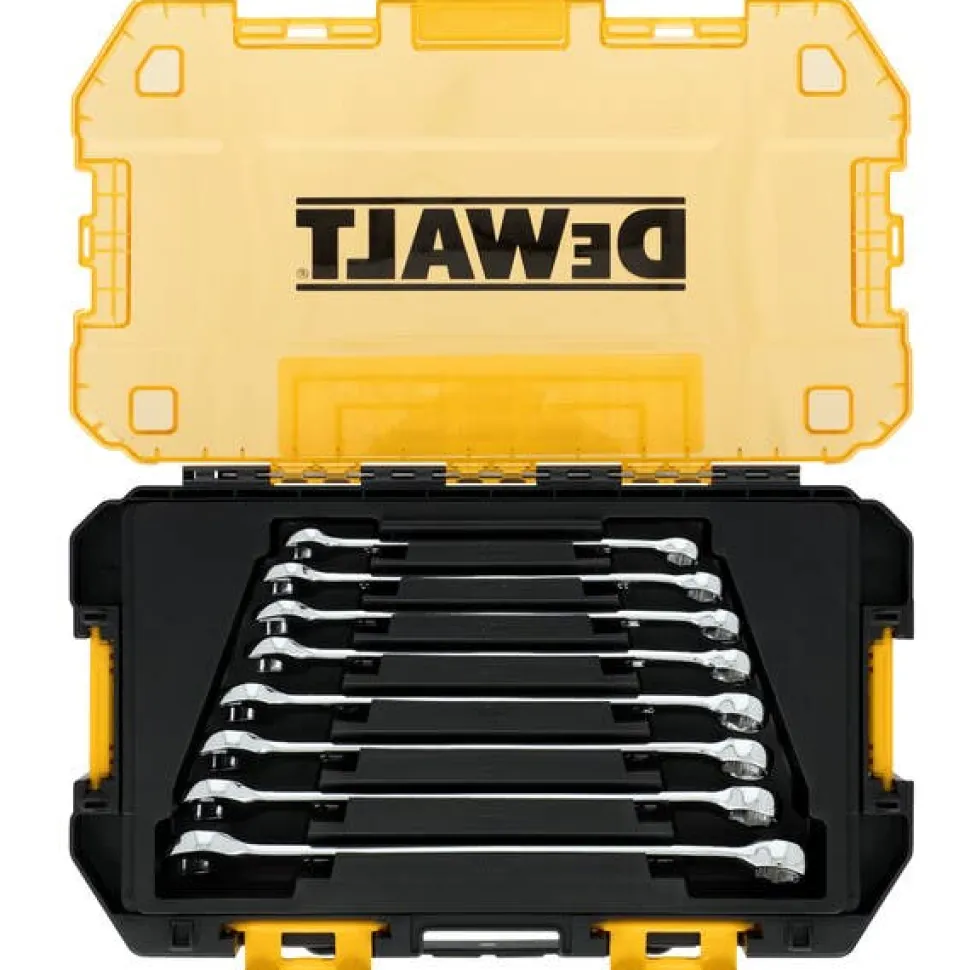 DeWalt TOUGHSERIES 8-Piece Metric Combination Wrench Set DWMT45426