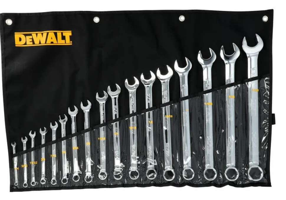 DeWalt TOUGHSERIES 17-Piece SAE Combination Wrench Set DWMT45428