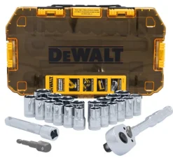 DeWalt TOUGHSERIES 23 Piece TOUGH BOX 1/2" Drive Mechanics Tool Set DWMT45414