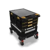 DeWalt TOUGHSYSTEM 2.0 DXL Dolly, (2) 3 Drawer Unit, DXL Working Top and DXL Deep Drawer Combo Kit DW-DWST08530-DW-DWST08330-DW-DWST08550-DW-DWST08510