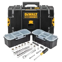 DeWALT ToughSystem 53 pc. Mechanics Tool Set with 2.0 Toolbox DWMT45153