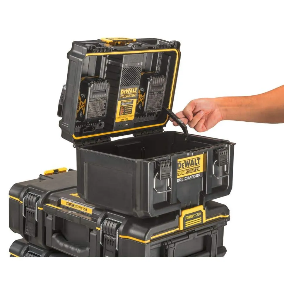 DeWalt Toughsystem 2.0 20V Max* Dual Port Charger DWST08050