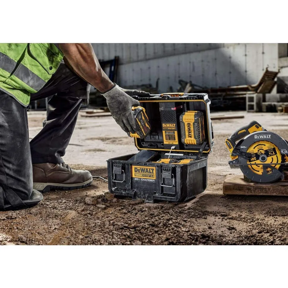 DeWalt Toughsystem 2.0 20V Max* Dual Port Charger DWST08050