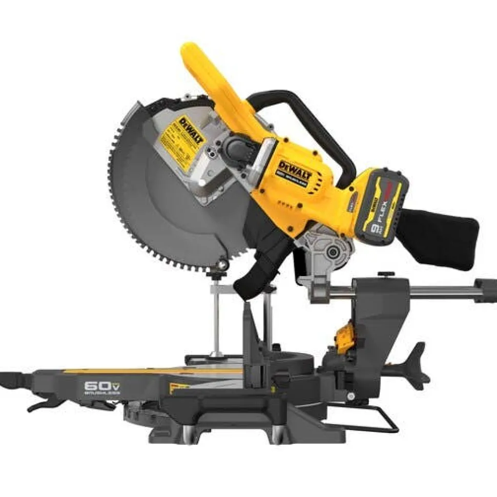 DeWalt 60V FlexVolt 12" Double Bevel Sliding Miter Saw (Bare Tool) DCS781B