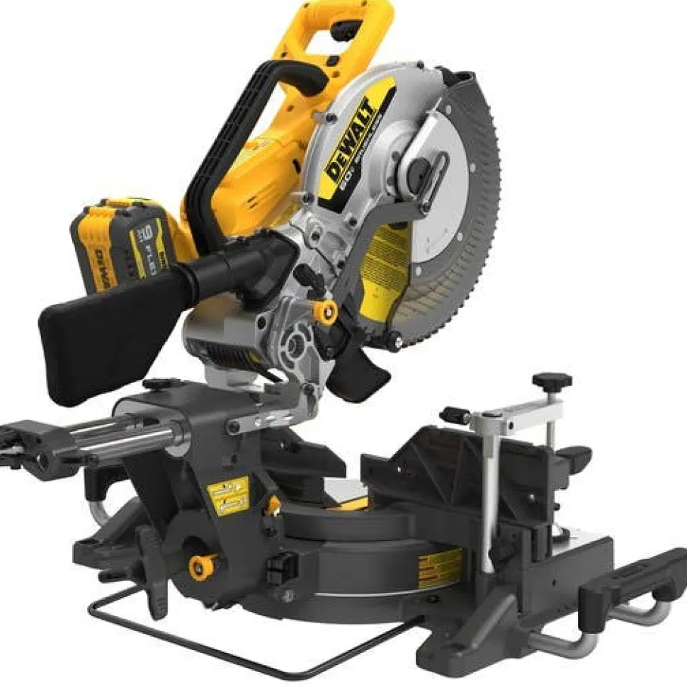 DeWalt 60V FlexVolt 12" Double Bevel Sliding Miter Saw (Bare Tool) DCS781B