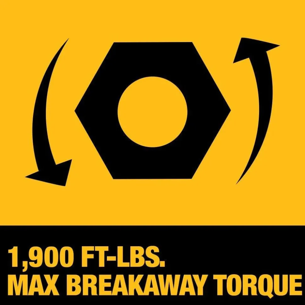 DeWalt 20V 1/2" High Torque Impact Wrench DCF961GH1