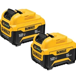 DeWalt 12V MAX 5.0Ah Lithium Ion Battery (2 Pack) DCB126-2