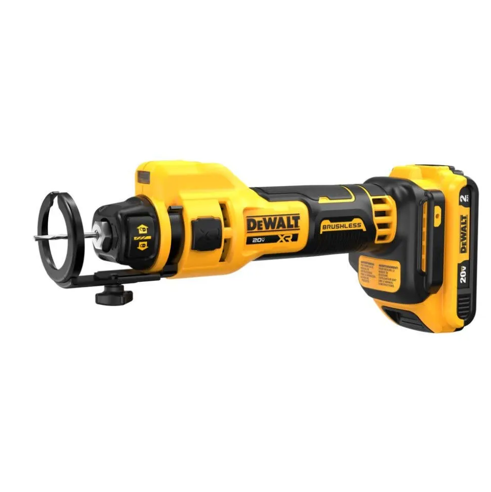 DeWalt 20V MAX* Brushless Drywall Cut-Out Tool Kit DCE555D2