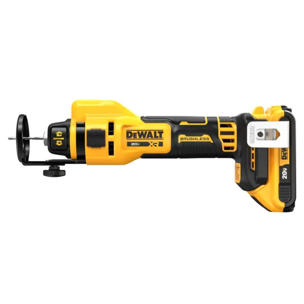 DeWalt 20V MAX* Brushless Drywall Cut-Out Tool Kit DCE555D2