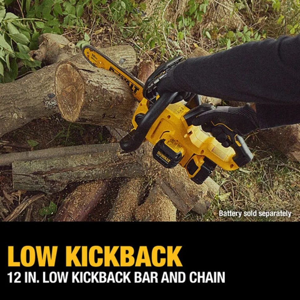 DeWalt 20V MAX Compact 12" Brushless Chainsaw (Bare Tool) DCCS621B