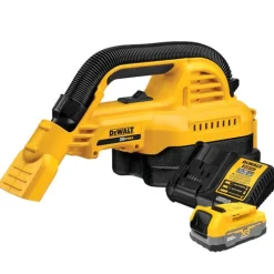 DeWalt 20V MAX 1/2 Gallon Portable Cordless Wet/Dry Vacuum With POWERSTACK 20V MAX Battery and Charger Kit DW-DCBP034C-DW-DCV517B
