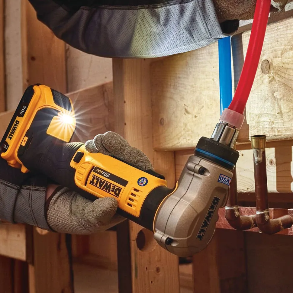 DeWalt 20V Max 1/2", 3/4", 1" PEX Expansion Kit DCE400D2