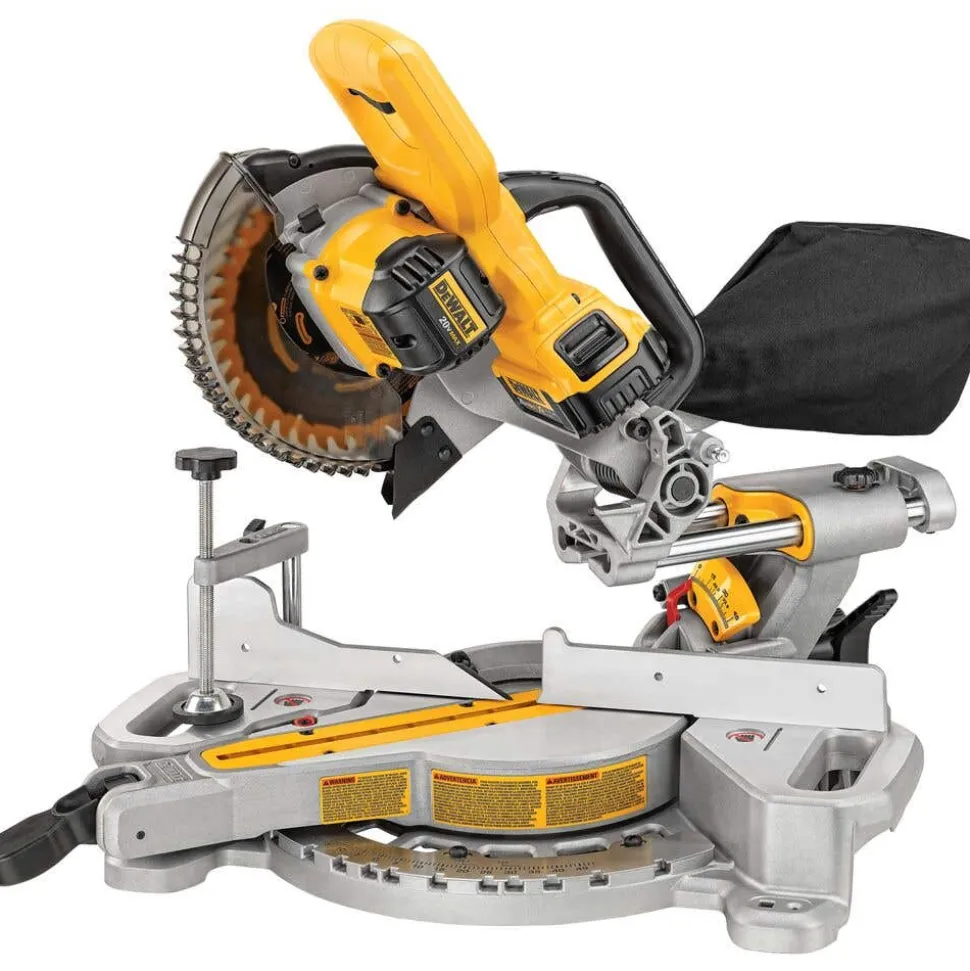 DeWalt 20V MAX 7-1/4" Sliding Miter Saw Kit DCS361M1