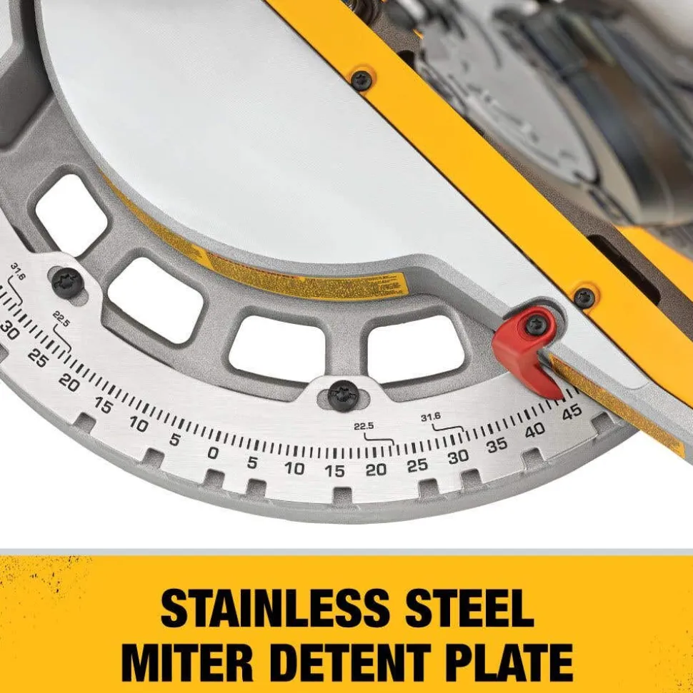 DeWalt 20V MAX 7-1/4" Sliding Miter Saw Kit DCS361M1