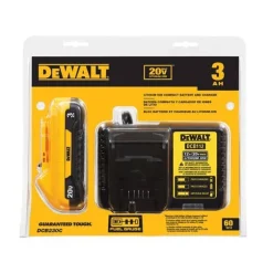 DeWalt 20V MAX Starter Kit with 3.0Ah Compact Battery and Charger DCB230C