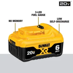DeWalt 20V MAX* XR 6Ah Battery (2 PK) DCB206-2