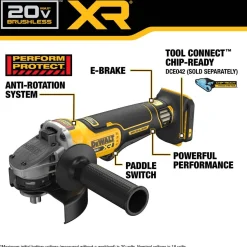 DeWalt 20V MAX XR Brushless Cordless 4-1/2