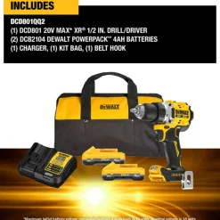 DeWalt 20V MAX* XR® Brushless Cordless 1/2
