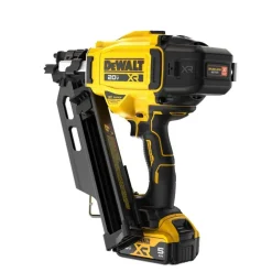 DeWalt 20V MAX XR Brushless Cordless 30 Degree Paper Tape Framing Nailer Kit DCN930P1