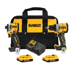 DeWalt 20V MAX XR DD & ATOMIC Impact Combo Kit DCK2051D2