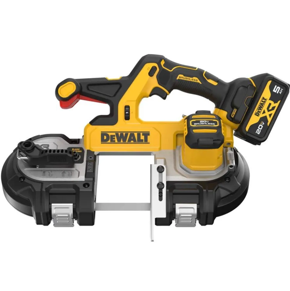 DeWalt 20V MAX XR Dual Trigger Mid-Size Bandsaw 5.0Ah Kit DCS379P1