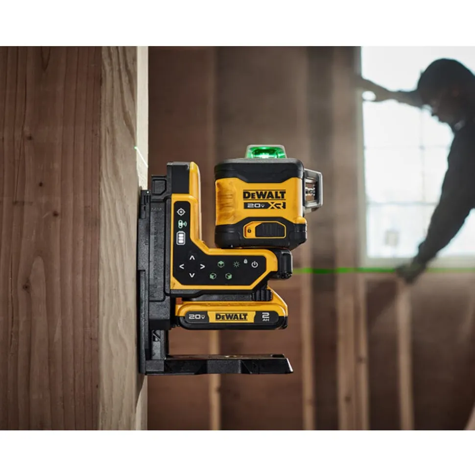 DeWalt 20V MAX 3x360 Remote Control Laser Kit DCLE34035D1