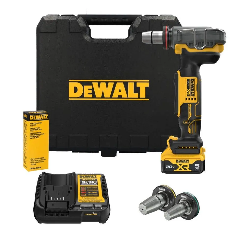 DeWalt 20V MAX XR 1-1/2" PEX Expander Kit DCE410P1