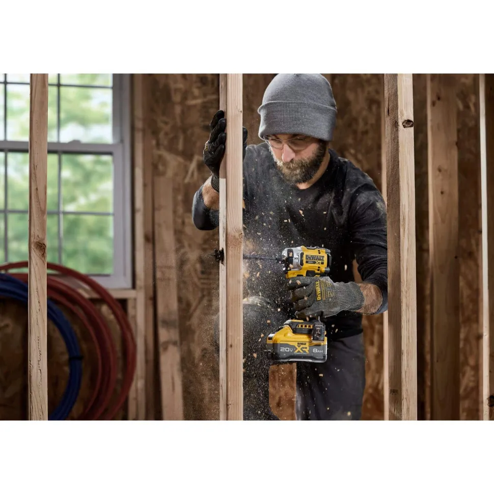 DeWalt 20V MAX* XR 3-Speed 1/4" High Torque Impact Driver (Tool Only) DCF860B