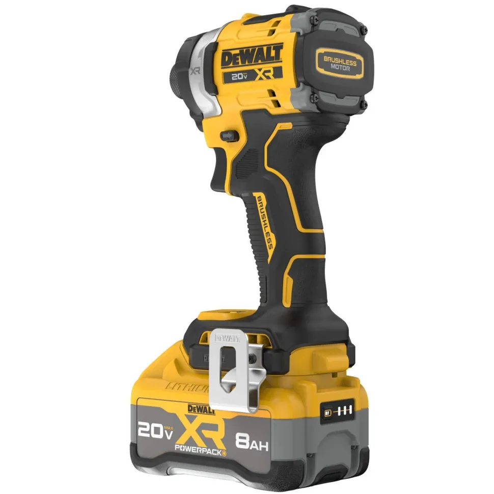 DeWalt 20V MAX* XR 3-Speed 1/4" High Torque Impact Driver Kit DCF860WW1