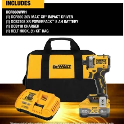 DeWalt 20V MAX* XR 3-Speed 1/4