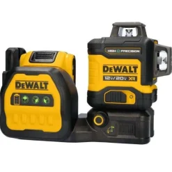 DeWalt 20V MAX XR 3x360 High Precision Green Laser DCLE34033D1