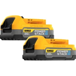 DeWalt 20V POWERSTACK 1.7Ah Compact Battery (2 Pack) DCBP034-2