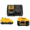 DeWalt 12V Starter Kit 3Ah & 5Ah Battery with Charger DCB135C