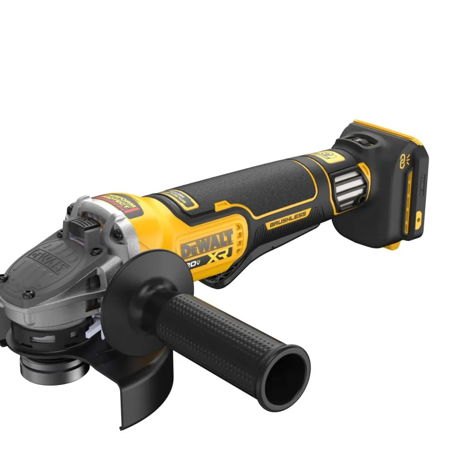 DeWalt 20V XR Lithium-Ion Cordless 4-1/2" to 5" Angle Grinder Kit with 80 Ah Battery, Charger and Kit Bag DCG410WW1