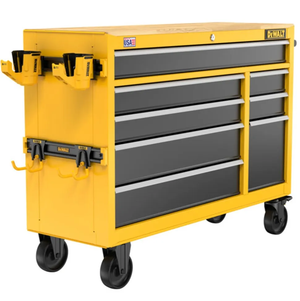 DeWalt 52" Wide 8 Drawer Mobile Workstation DWST52083