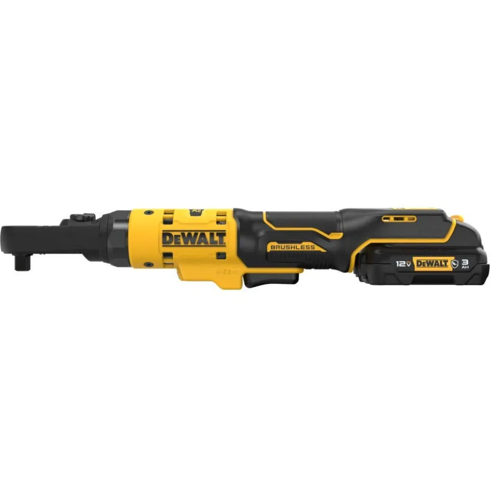 DeWalt XTREME 12V Max* Brushless Cordless 3/8" & 1/4" Sealed Head Ratchet Kit DCF500GG1