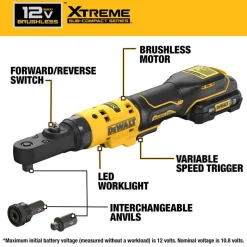 DeWalt XTREME 12V Max* Brushless Cordless 3/8