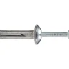 DeWalt 1/4" X 1" Zamac Nailin Hammer Drive Anchor, Mushroom Head (100/Pkg) 02808-PWR