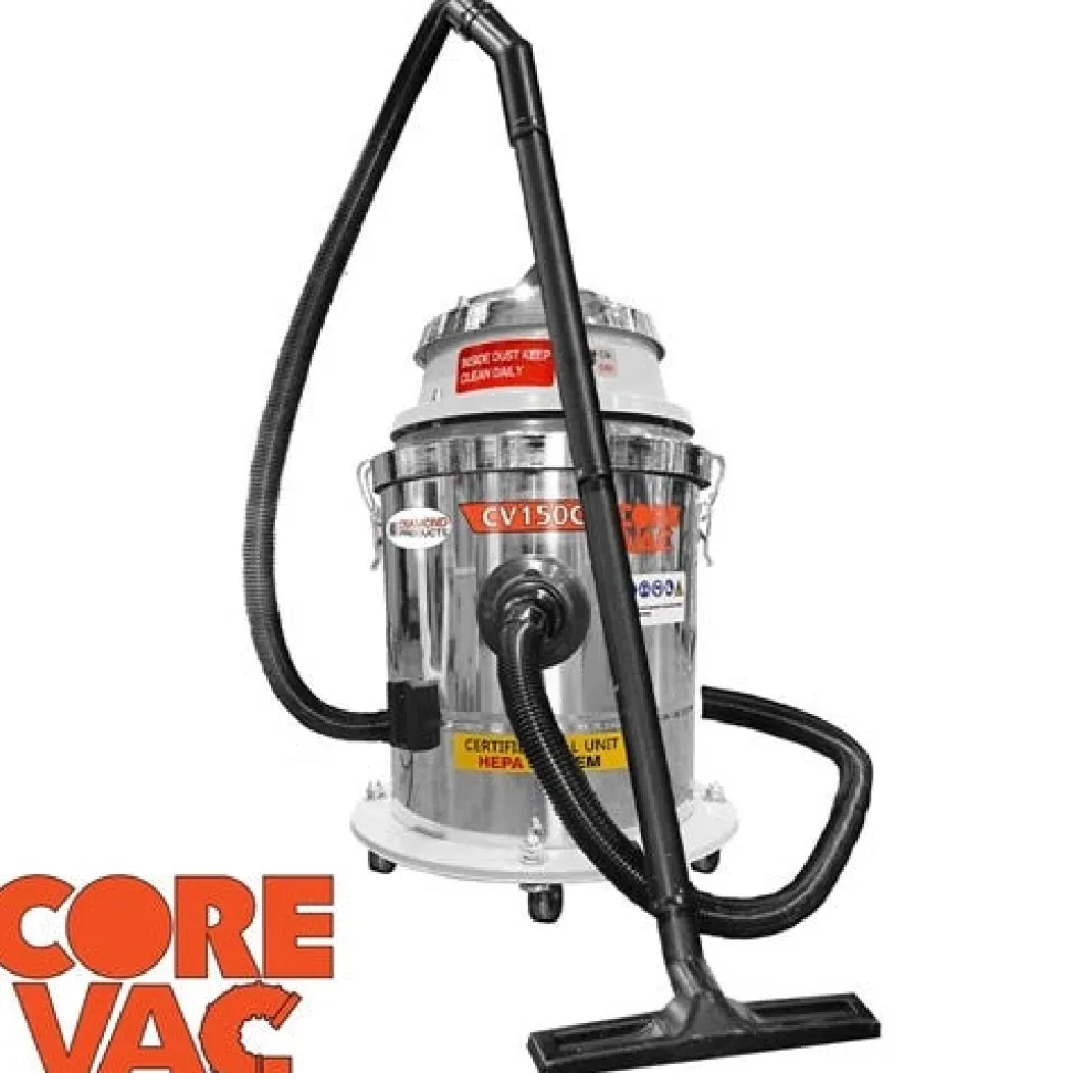 Diamond Core Vac CV150C Wet/Dry Vacuum 150CFM 110V HEPA DP67285
