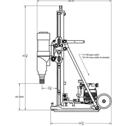 Diamond Products Core Bore 18