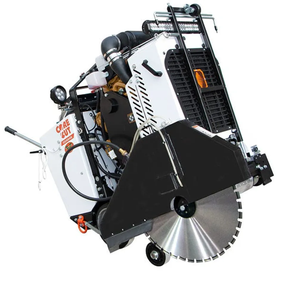 Diamond Products Core Cut 36" Concrete Saw 48HP CAT Engine CC4948DCV Rear Pivot Walk-Behind 5801394