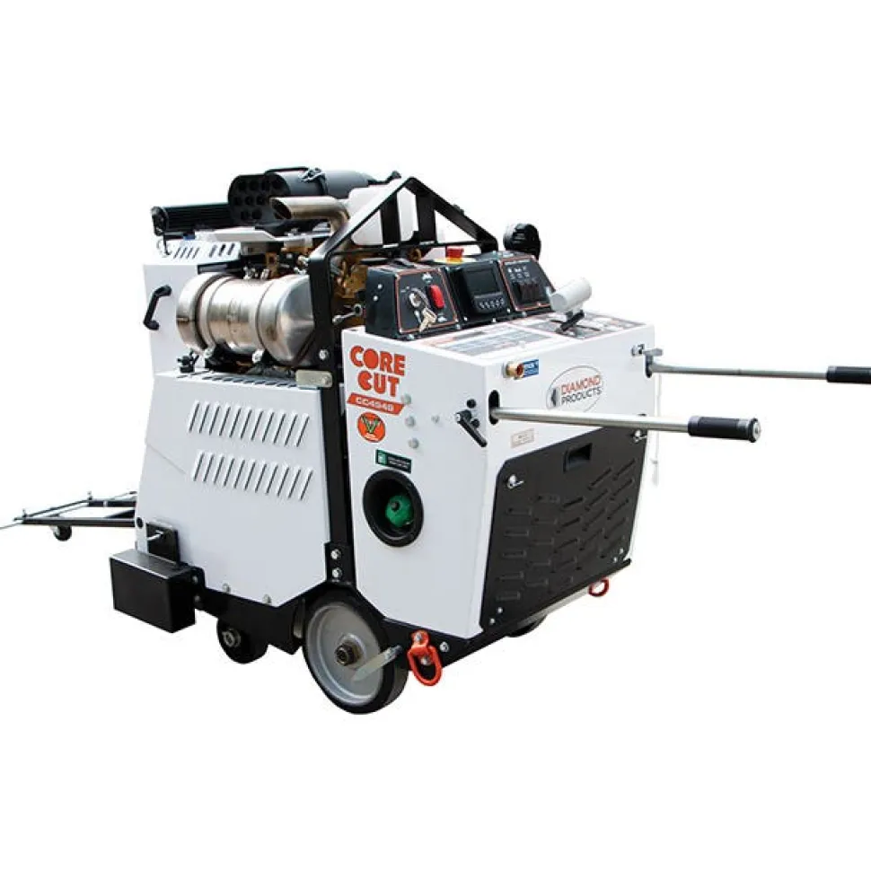 Diamond Products Core Cut 36" Concrete Saw 48HP CAT Engine CC4948DCV Rear Pivot Walk-Behind 5801394
