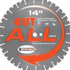 Diamond Products 20" x .125" Cut-All Multi-Purpose High Speed Blade H8CA Concrete 1" Arbor 84970