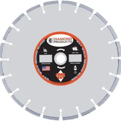 Diamond Products 36" x .187 x 1" Core Cut OPT Super PRO Cured Concrete (Hard Aggregate) Wet Blade OPTC4100X