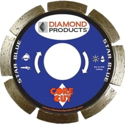Diamond Products 7" x .080" x 7/8" Star Blue Concrete Saw Blade 74952