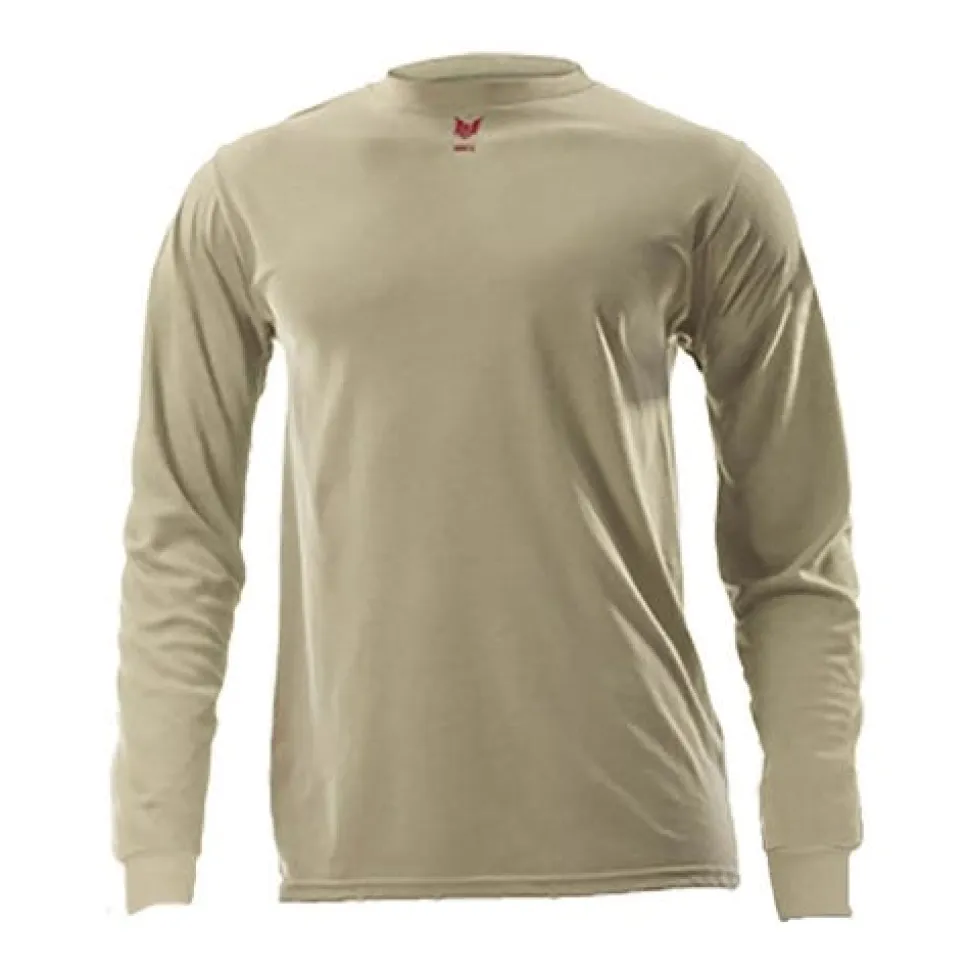 DriFire FR Lightweight Desert Sand Long Sleeve T-Shirt NSA-DF2-CM-446LS-DS